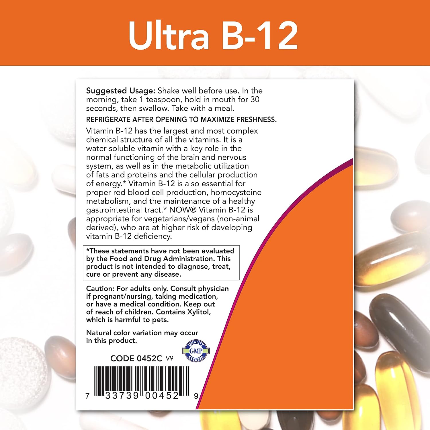 Now Foods Ultra B-12 Liquid B-Complex, 2 x 118 ml - görsel 3