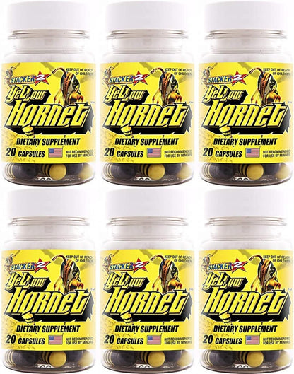 Yellow Hornet Herbal Food Supplement - 120 Capsules