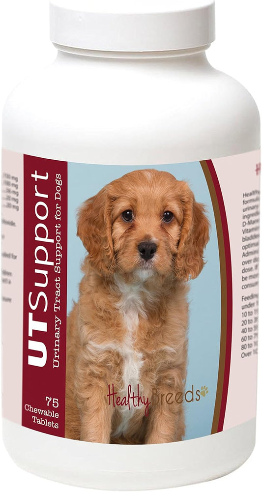 Healthy Breeds Cavapoo Cranberry Chews – Urinary Support – 75 Chews