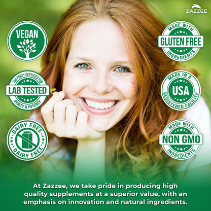 Zazzee USDA Organic Rhodiola 10:1 Extract - 120 Capsules (4-Month Supply)