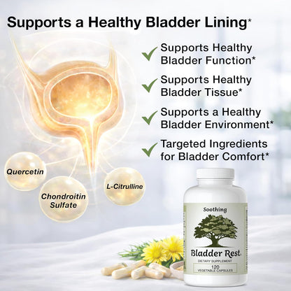 Bladder Health and Pelvic Comfort Support - 120 Capsules