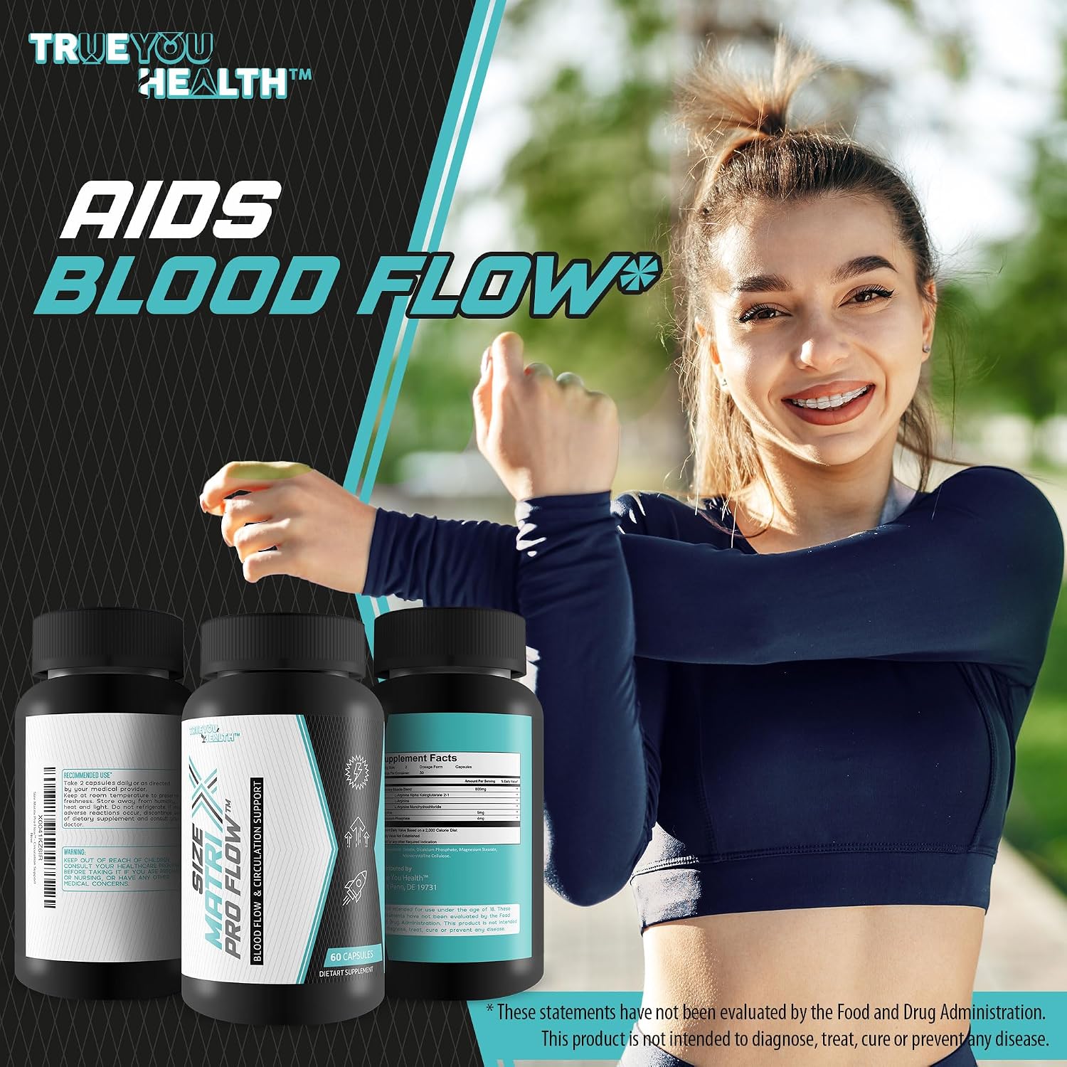 Size Matrix Pro Flow - Blood Flow Support Supplement for Men and Women - görsel 5