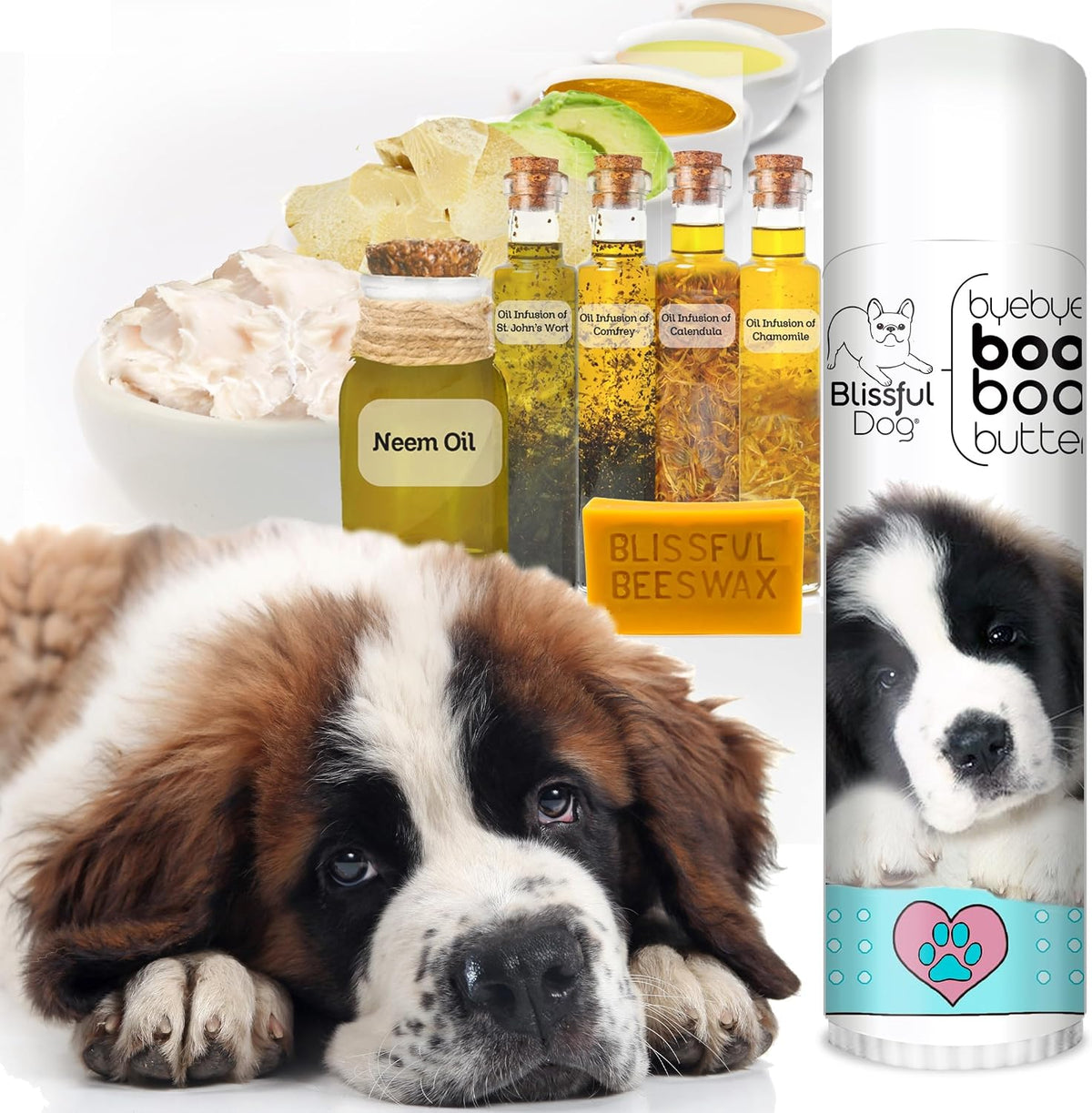 The Blissful Dog 15 ml Tube St. Bernard Booboo Butter - görsel 2