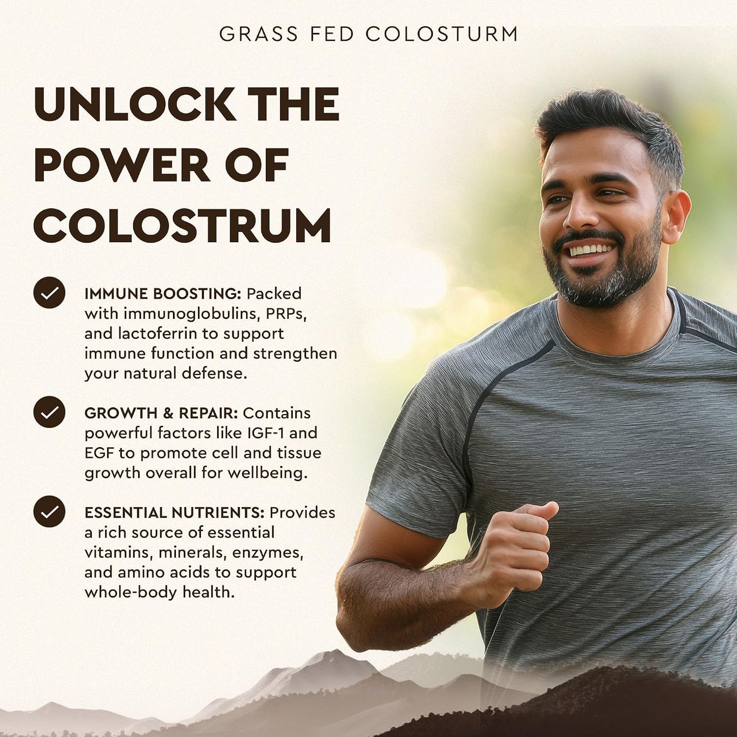 Ancestral Supplements Grass Fed Beef Colostrum – 3000 mg, 180 Capsules - görsel 4