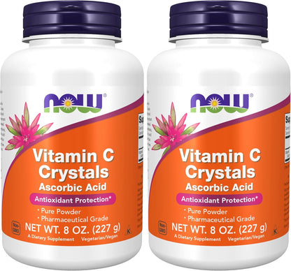 NOW Foods Vitamin C Crystals (Ascorbic Acid) - 1.36 kg