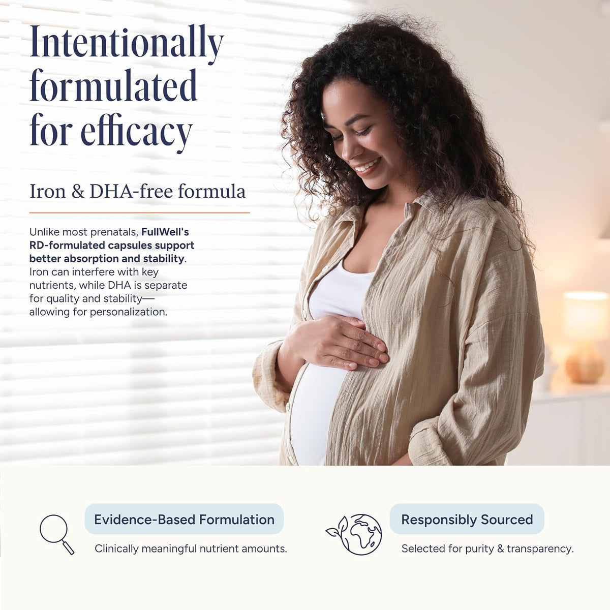 FullWell Women's Prenatal Multivitamin, 240 Capsules (30 Servings) - görsel 5
