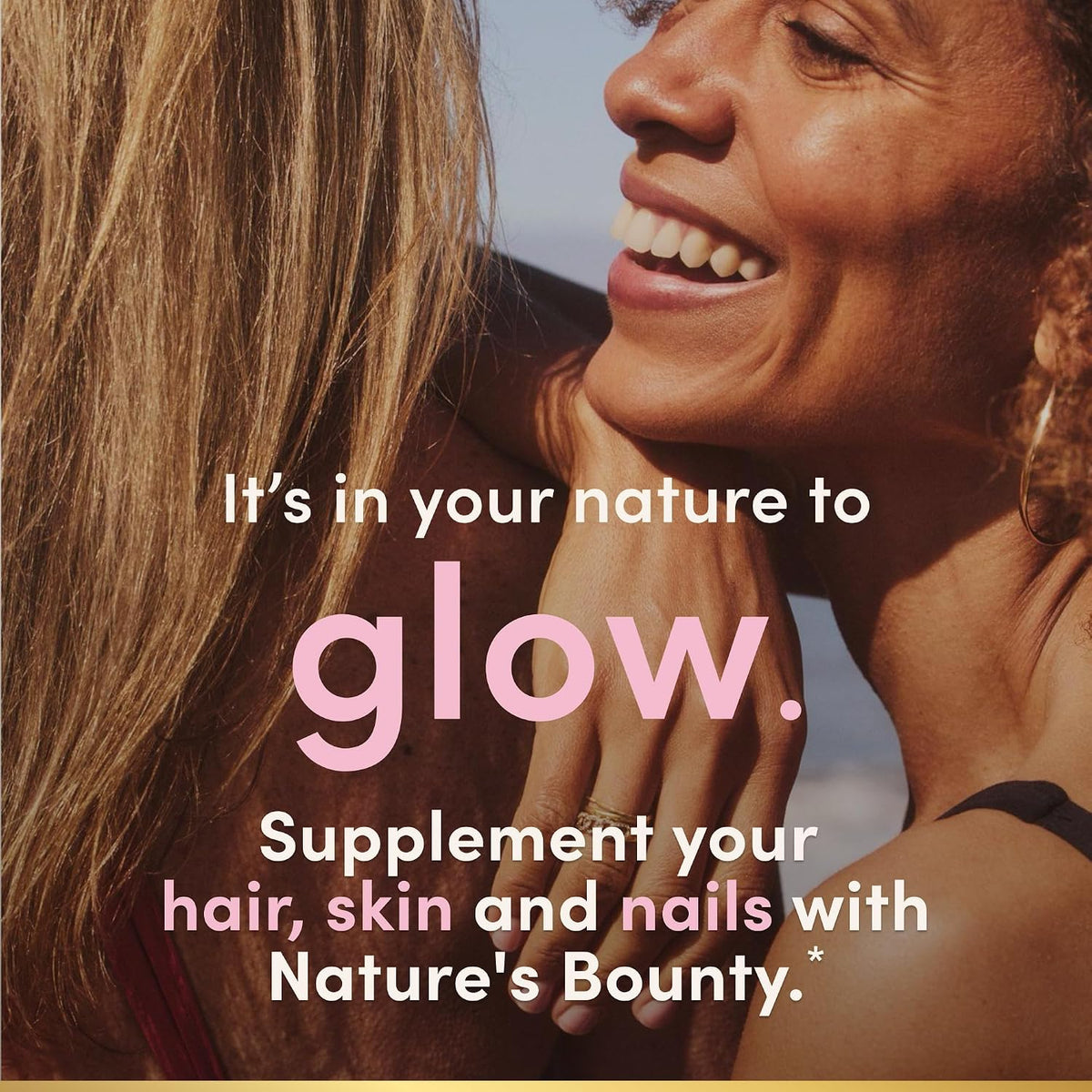 Nature's Bounty Hair, Skin & Nails Gummies with Biotin and Collagen, 2500 mcg, 80 Gummies - görsel 4