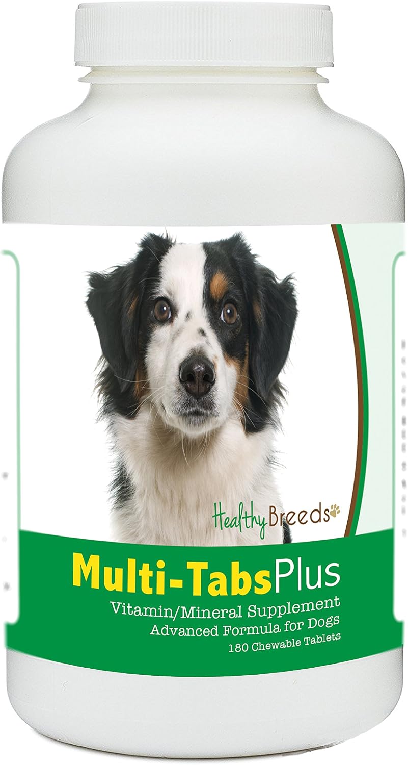 Healthy Breeds Miniature American Shepherd Multi-Tabs Plus Chewable Tablets 180 Count - görsel 1