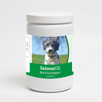 Healthy Breeds Aussiedoodle Salmon Oil Soft Chews 120 Count