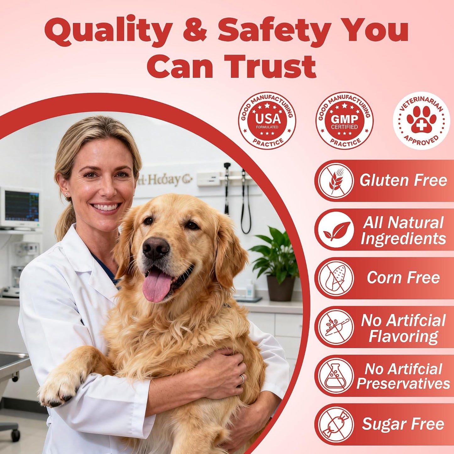VivaElixir Dog Lumps and Bumps Supplement - Immune Support Chews with Turkey Tail Mushroom, Reishi, Shiitake, Maitake, Curcumin & CoQ10 - Veterinary Formulated - 150 Chews - görsel 6