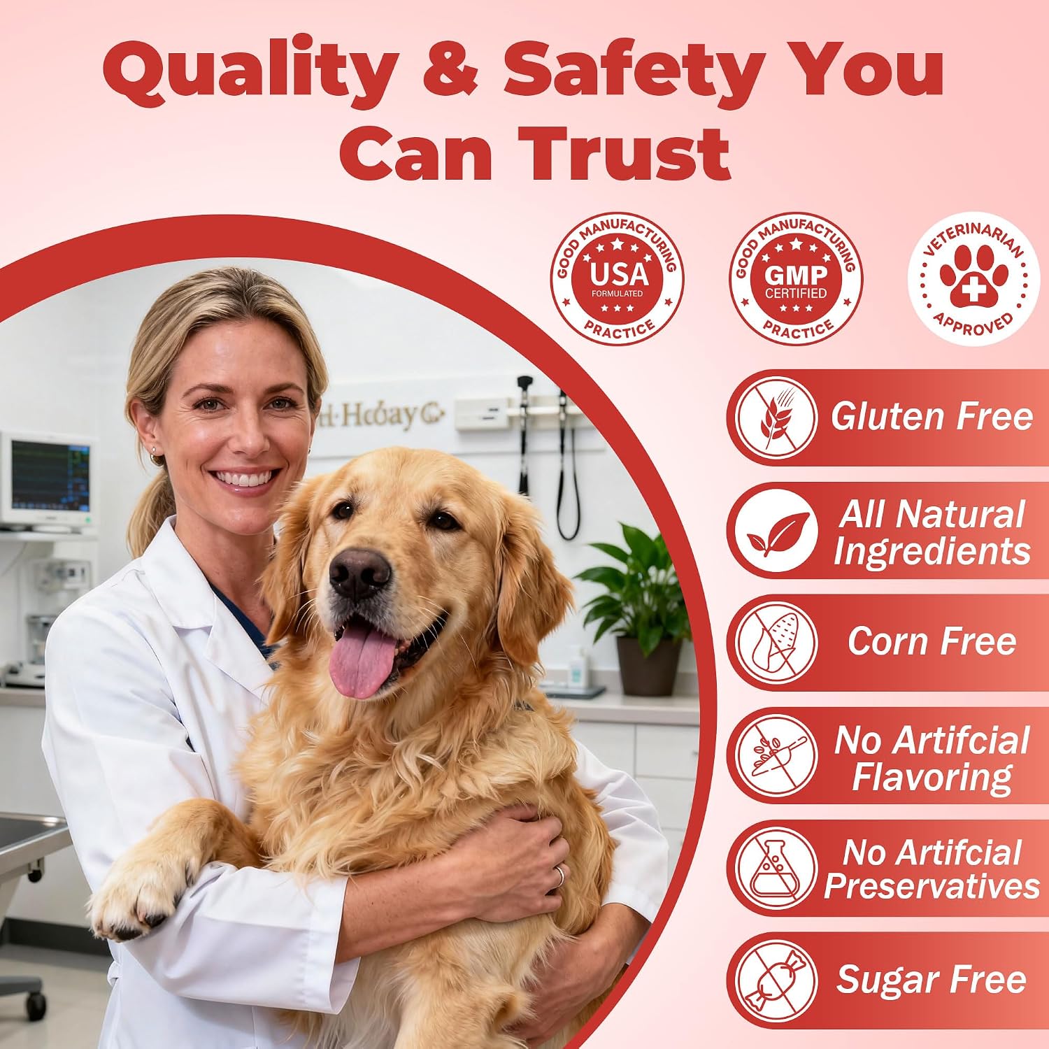 VivaElixir Dog Lumps and Bumps Supplement - Immune Support Chews with Turkey Tail Mushroom, Reishi, Shiitake, Maitake, Curcumin & CoQ10 - Veterinary Formulated - 150 Chews - görsel 6