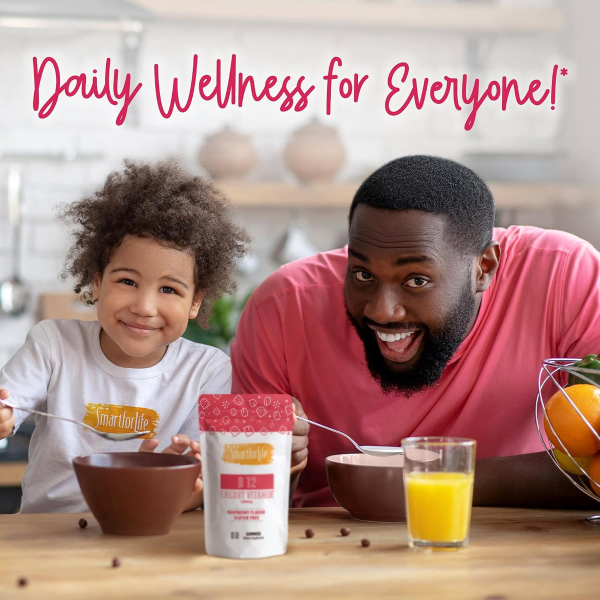 Smart for Life Vitamin B12 Gummy Vitamins, 1500 mcg – Raspberry Flavour – 60 Gummies - görsel 2