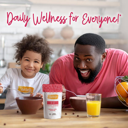 Smart for Life Vitamin B12 Gummy Vitamins, 1500 mcg – Raspberry Flavour – 60 Gummies