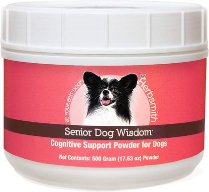 Herbsmith Senior Dog Wisdom – Canine Cognitive Support Supplement – 500g