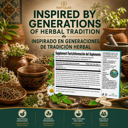 GASTRI-LIF – Traditional Herbal Food Supplement for Digestive Comfort – 30 Capsules
