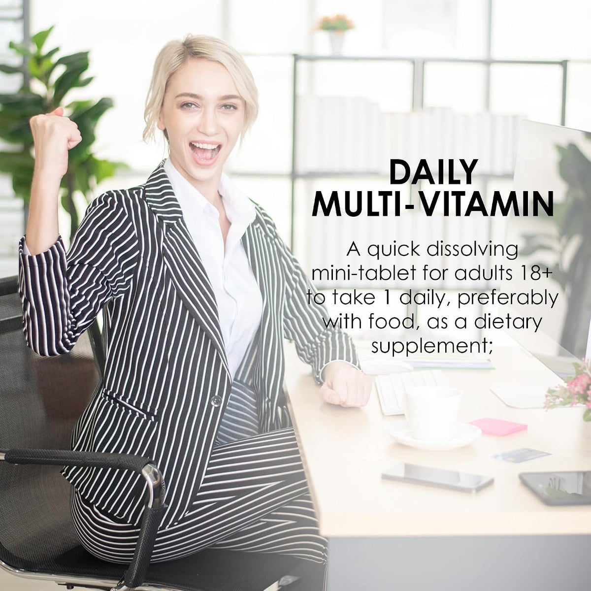 MASON NATURAL Mini Multi Vitamins – 100 Tablets - görsel 3