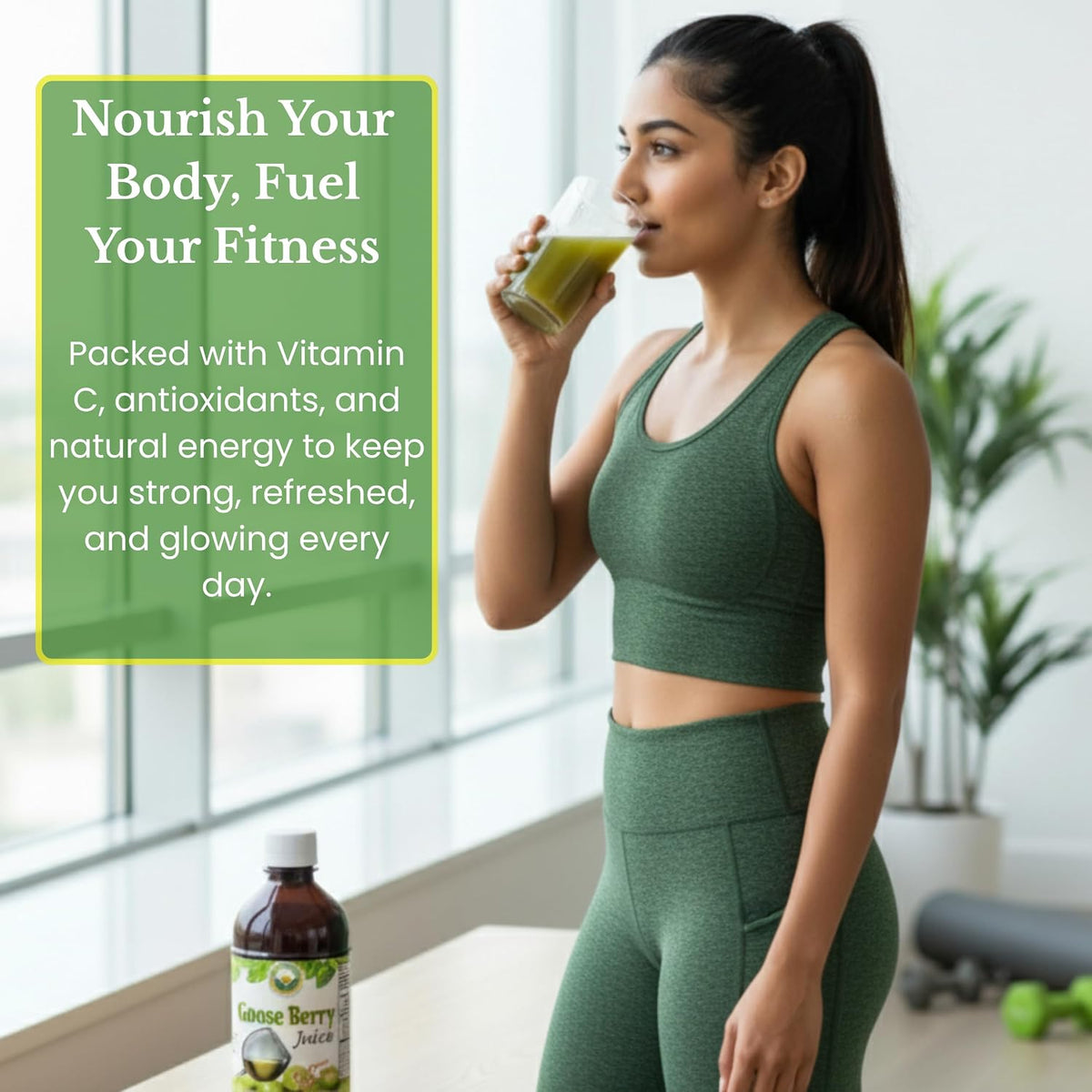 Basic Ayurveda Amla (Gooseberry) Juice | 480ml | Natural Vitamin C for Immune Function, Skin Radiance & Hair Health | Ayurvedic Daily Wellness Tonic | No Added Sugar - görsel 6