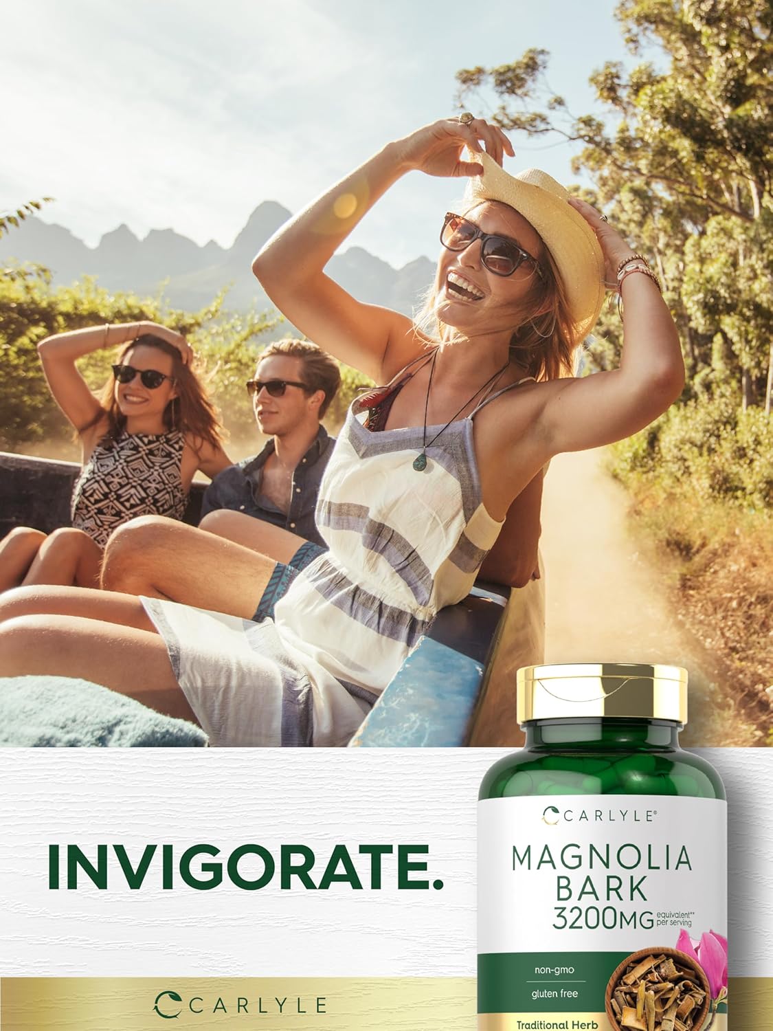 Carlyle Magnolia Bark | 180 Powder Capsules | Herbal Extract Supplement | Non-GMO, Gluten-free - görsel 7