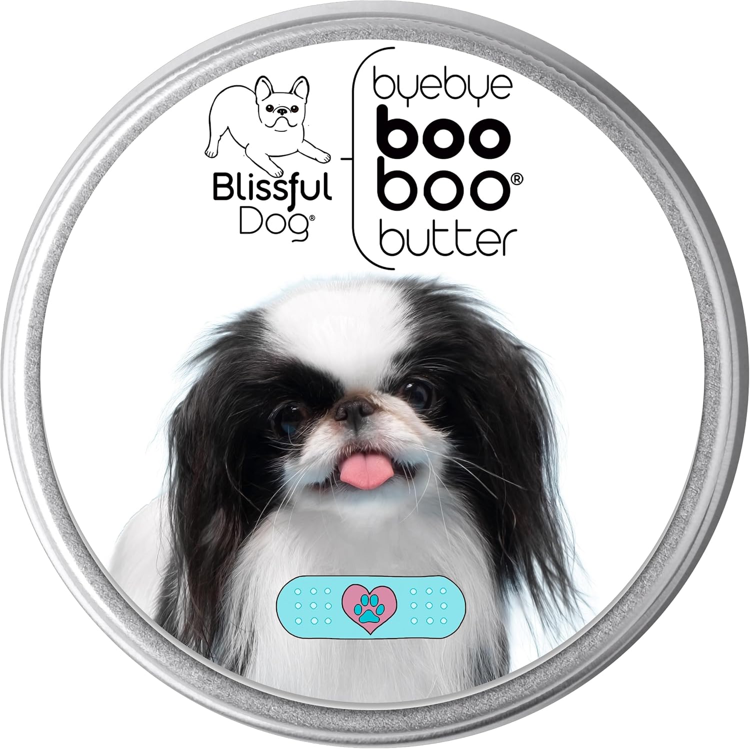 The Blissful Dog 4 oz Tin Japanese Chin Booboo Butter - görsel 1