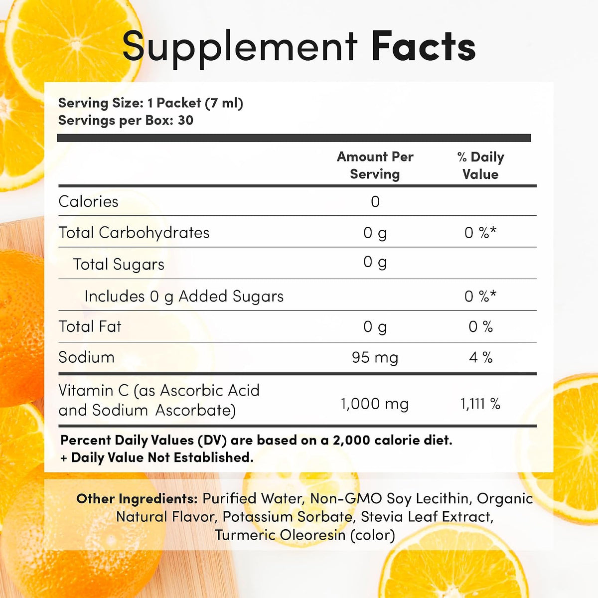 Aurora Nutrascience Liposomal Liquid Vitamin C – Immune System Support, 1000mg, Sugar Free, 30 Packets, Orange - görsel 2