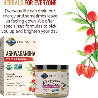 Garden of Life Organics, Fair Trade Organic Maca Root, Energy Support, 225 g