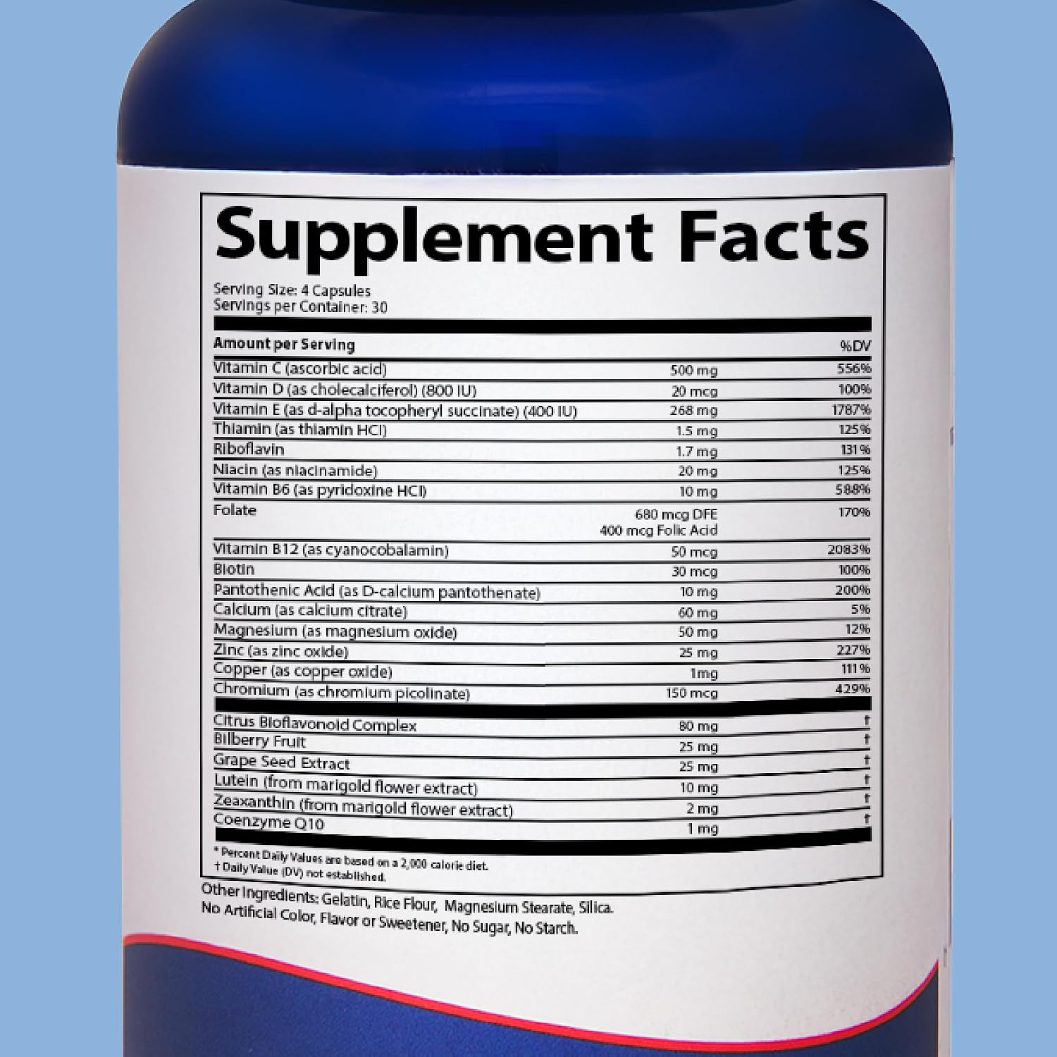 Doctor’s Advantage Macular Shield Eye Vitamins Plus Multivitamin – 120 Capsules, 30-Day Supply - görsel 5
