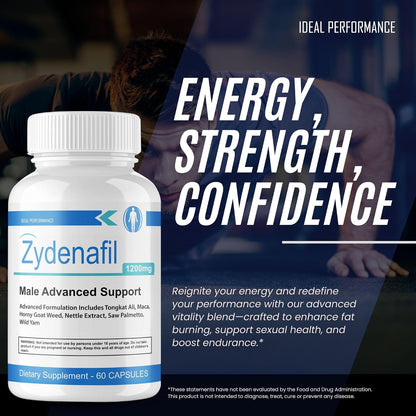 IDEAL PERFORMANCE Zydenafil Capsules for Men (60 Capsules)