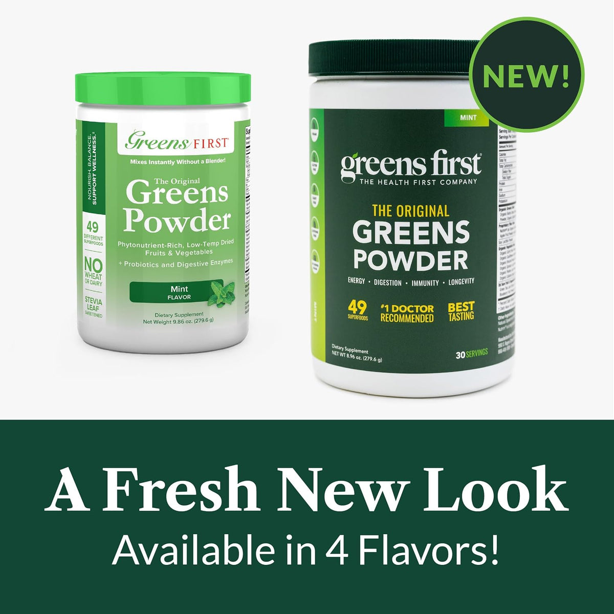 Greens First The Original Greens Powder - Mint, 30 Servings - görsel 5
