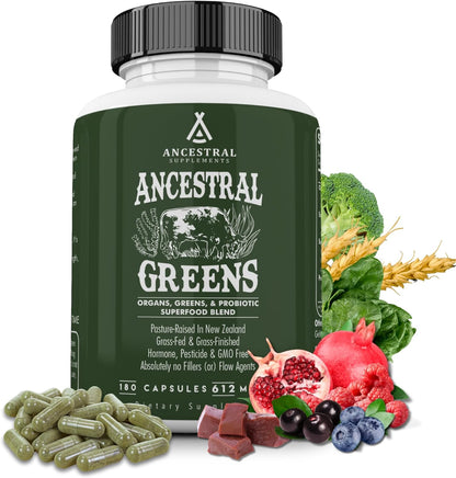 Ancestral Supplements Grass Fed Beef Bovine Colostrum Powder Packets, Immune & Gut Support, 30 Sticks, Unflavoured