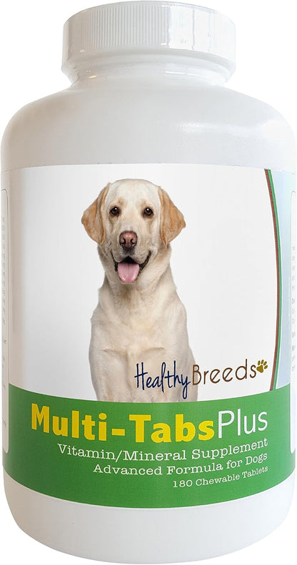 Healthy Breeds Labrador Retriever Multi-Tabs Plus Chewable Tablets 180 Count