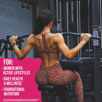 Rule 1 Proteins Women's Multi, 60 Tablets, 30-Day Supply | Women's Daily Multivitamin with Essential Minerals, Superfoods and Botanical Extracts for Active Lifestyles and Wellness Support