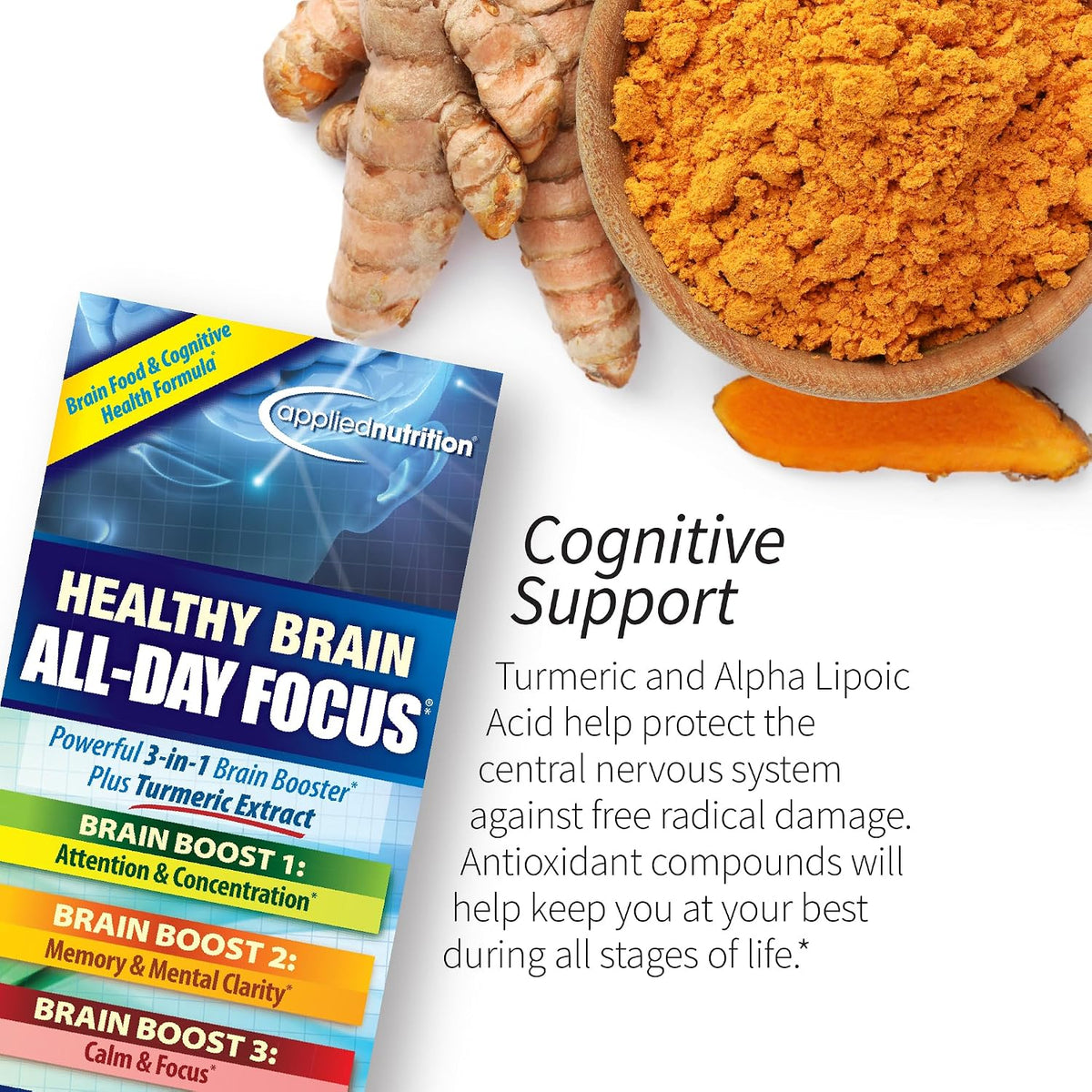 Healthy Brain All-Day Focus - 50 Tablets - görsel 6