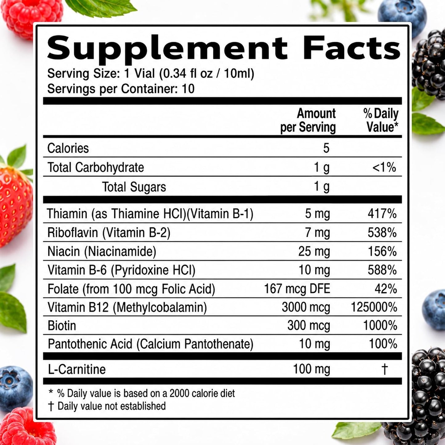 Neurobion Forte Vitamin B Complex Liquid Vials - Methylcobalamin B12, B6, B1 - 10 Oral Vials - görsel 2
