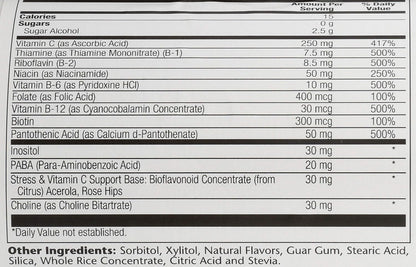 Solaray High Potency B-Complex Chewable, Natural Strawberry Flavour, 50 Chewables