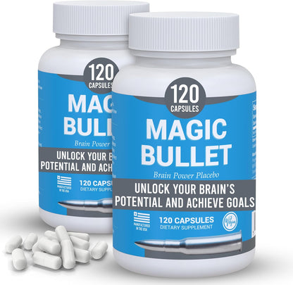 Magic Bullet Placebo Capsules – Honest Placebo for Adults