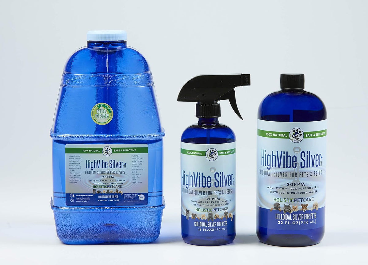 Holistic Pet Care Colloidal Silver for Pets – 20 PPM – All-Natural Pet Colloidal Silver Solution, Spray Bottle (16 oz) - görsel 8