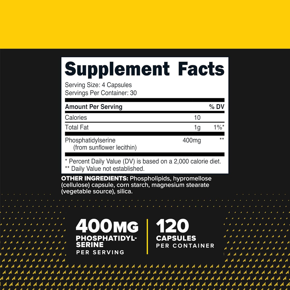 Primaforce Phosphatidyl Serine 400mg, 120 Capsules - görsel 2