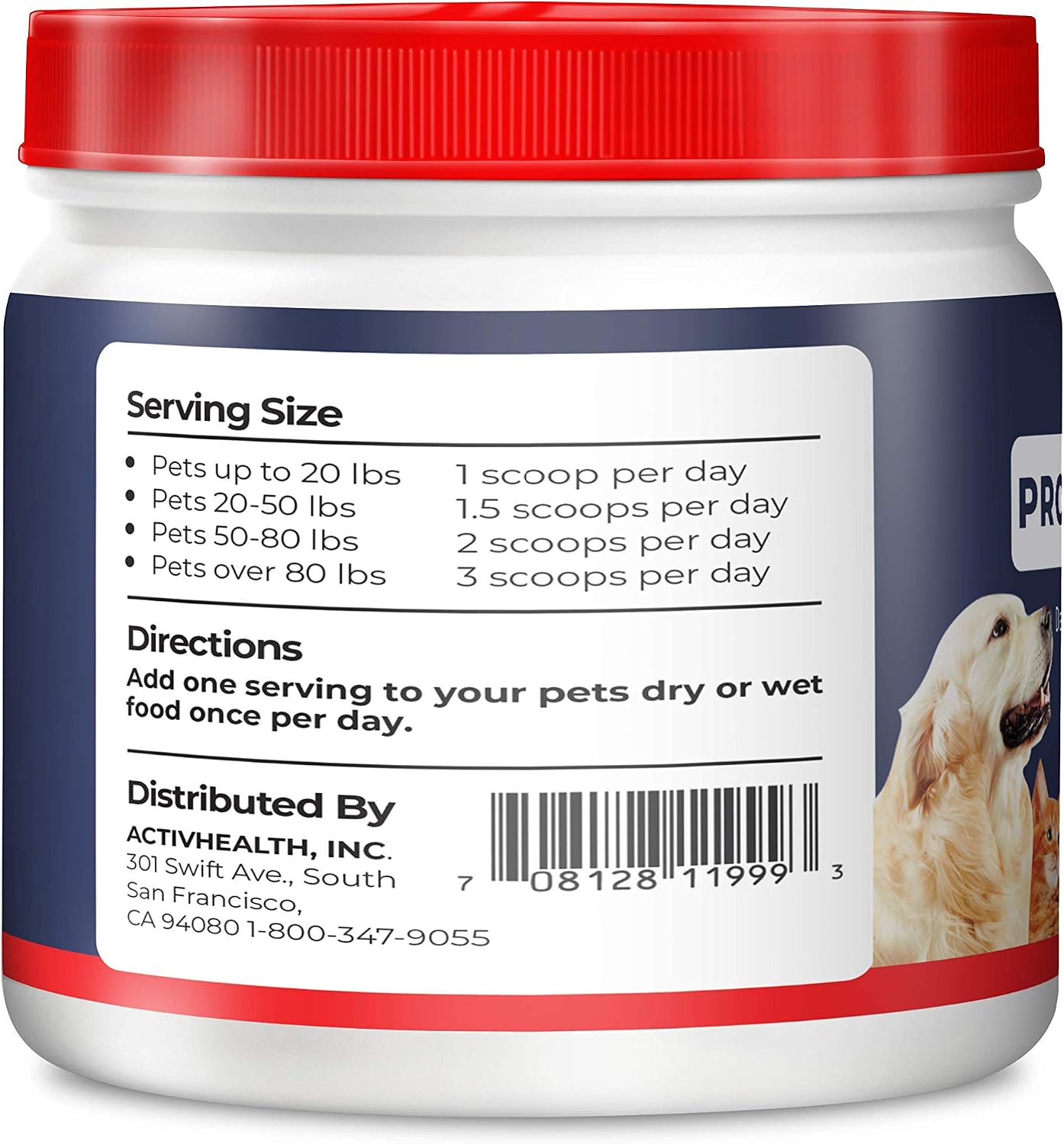 Geneflora Digestive Enzymes, Prebiotics & Pet Probiotics for Dogs – Powder, 125g (2 Pack) - görsel 4