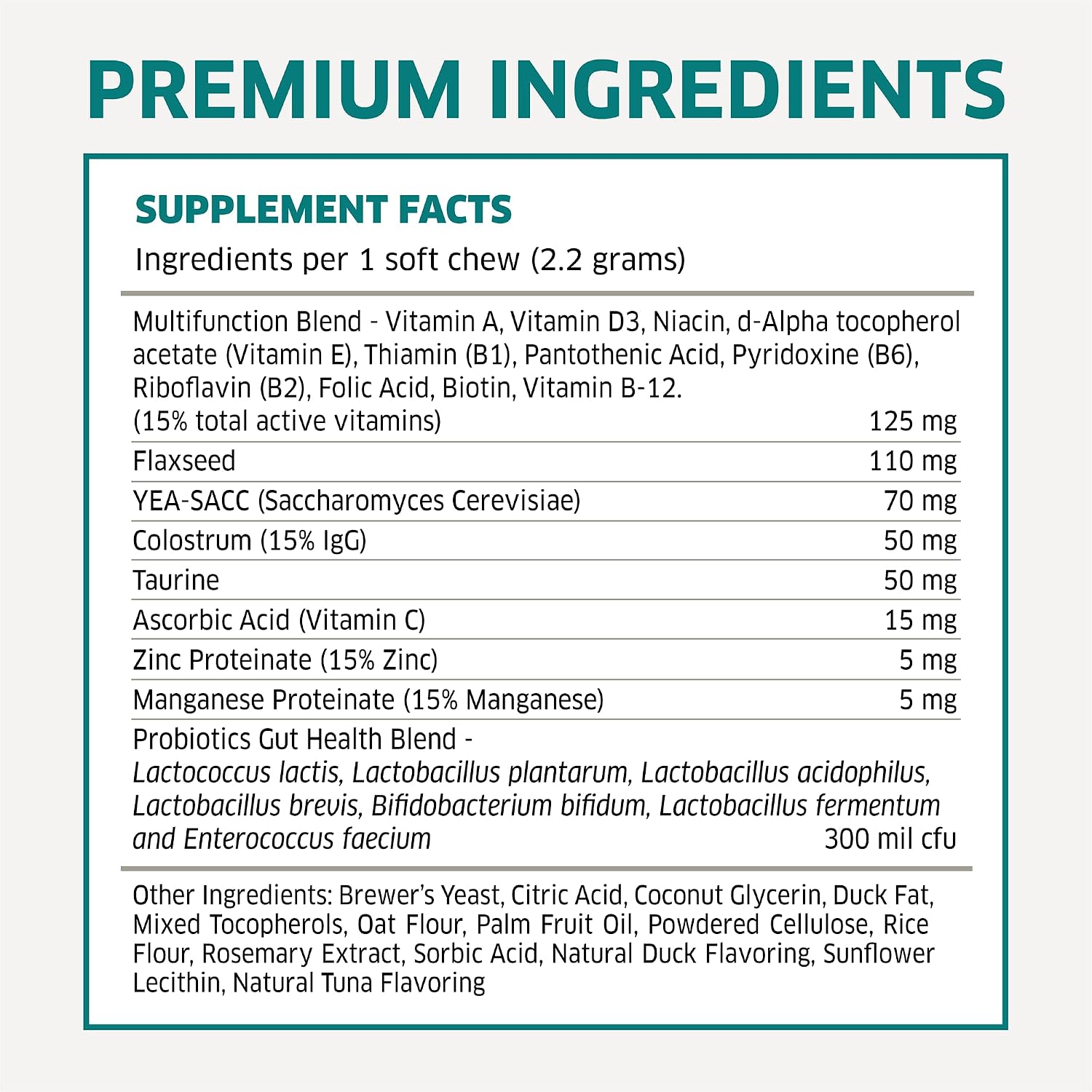 fur belly Dog Multivitamin – 9-in-1 Supplement with Probiotics & Enzymes – 120 Soft Chews - görsel 4
