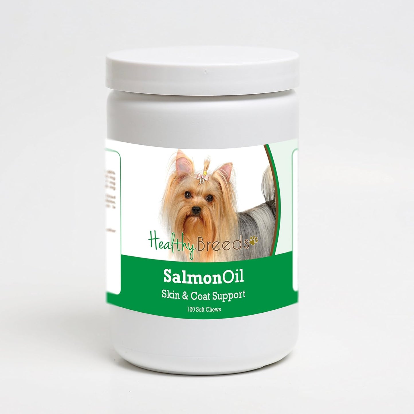 Healthy Breeds Yorkshire Terrier Salmon Oil Soft Chews 120 Count - görsel 1