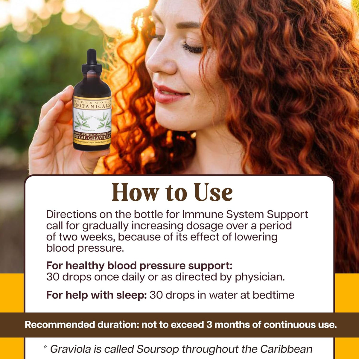 Royal Graviola (Soursop) – Herbal Supplement – Liquid Extract 118 ml - görsel 5