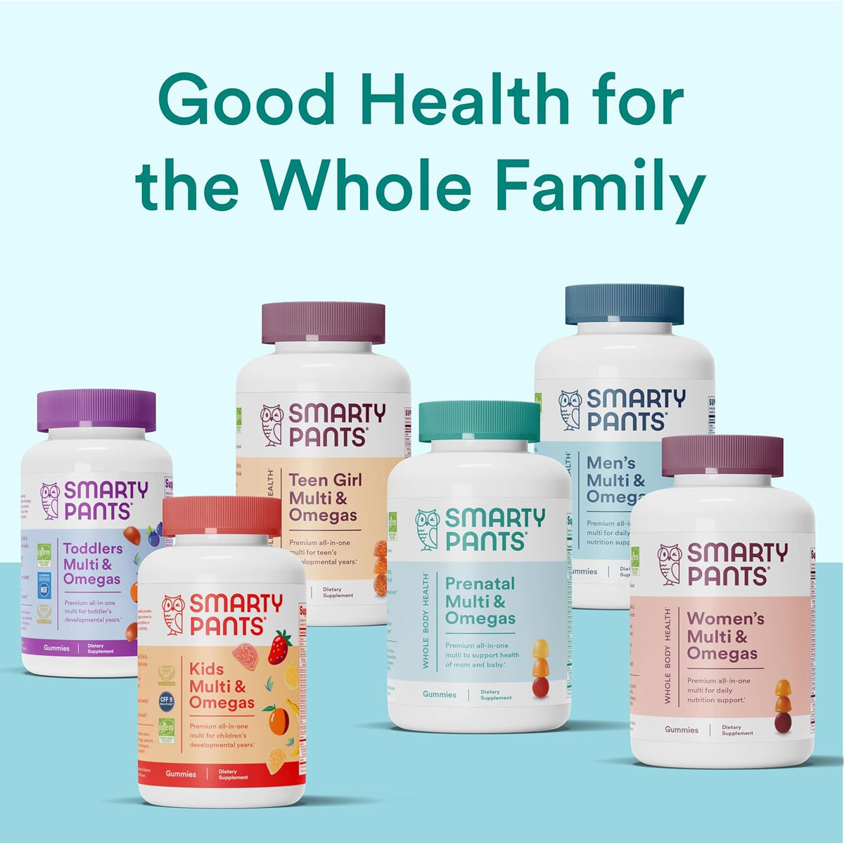 SmartyPants Prenatal Sugar Free Multivitamin Gummies with Methylfolate & Omega 3 - görsel 9