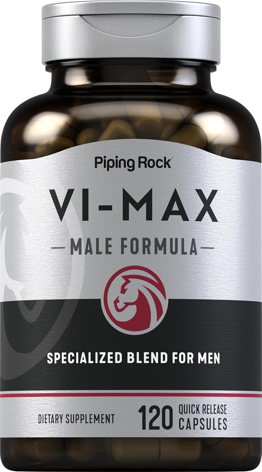 Piping Rock Vi-Max Men's Formula with Yohimbe - 120 Capsules - görsel 1