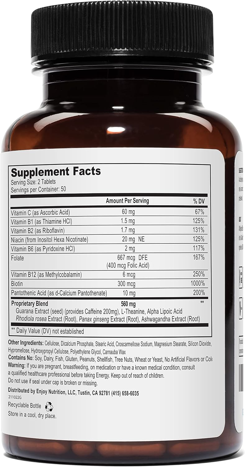Weyland Brain Nutrition Energy | B-Complex with Botanically Sourced Caffeine & Herbs - görsel 2