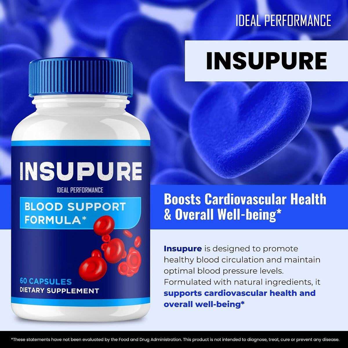 Insupure Capsules – Maximum Strength All-Natural Support Supplement (5 Pack) - görsel 4