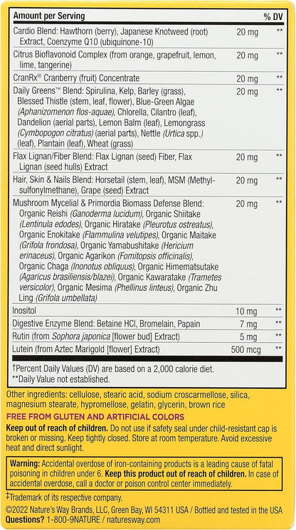 Nature's Way Alive Women Ultra Potency Multivitamin, 60 Tablets
