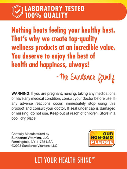 Sundance Vitamin E 180mg (400 IU) | 100 Quick Release Softgels | High Potency Formula | Non-GMO and Gluten-free Supplement