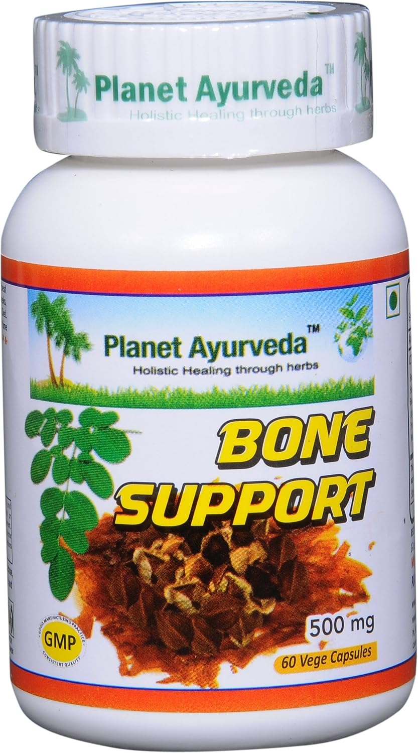 Planet Ayurveda Bone Support, 500 mg Veg Capsules (2 Bottles) - görsel 2