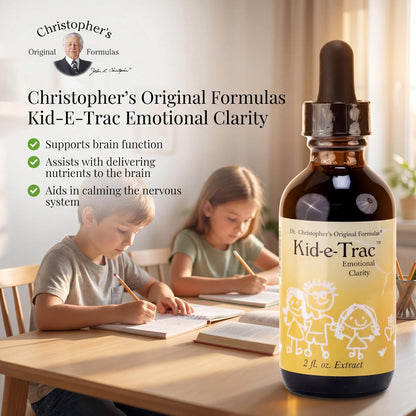 Christopher's Original Formulae Organic Kid-e-Trac Extract Liquid – Alcohol-Free Children's Formula