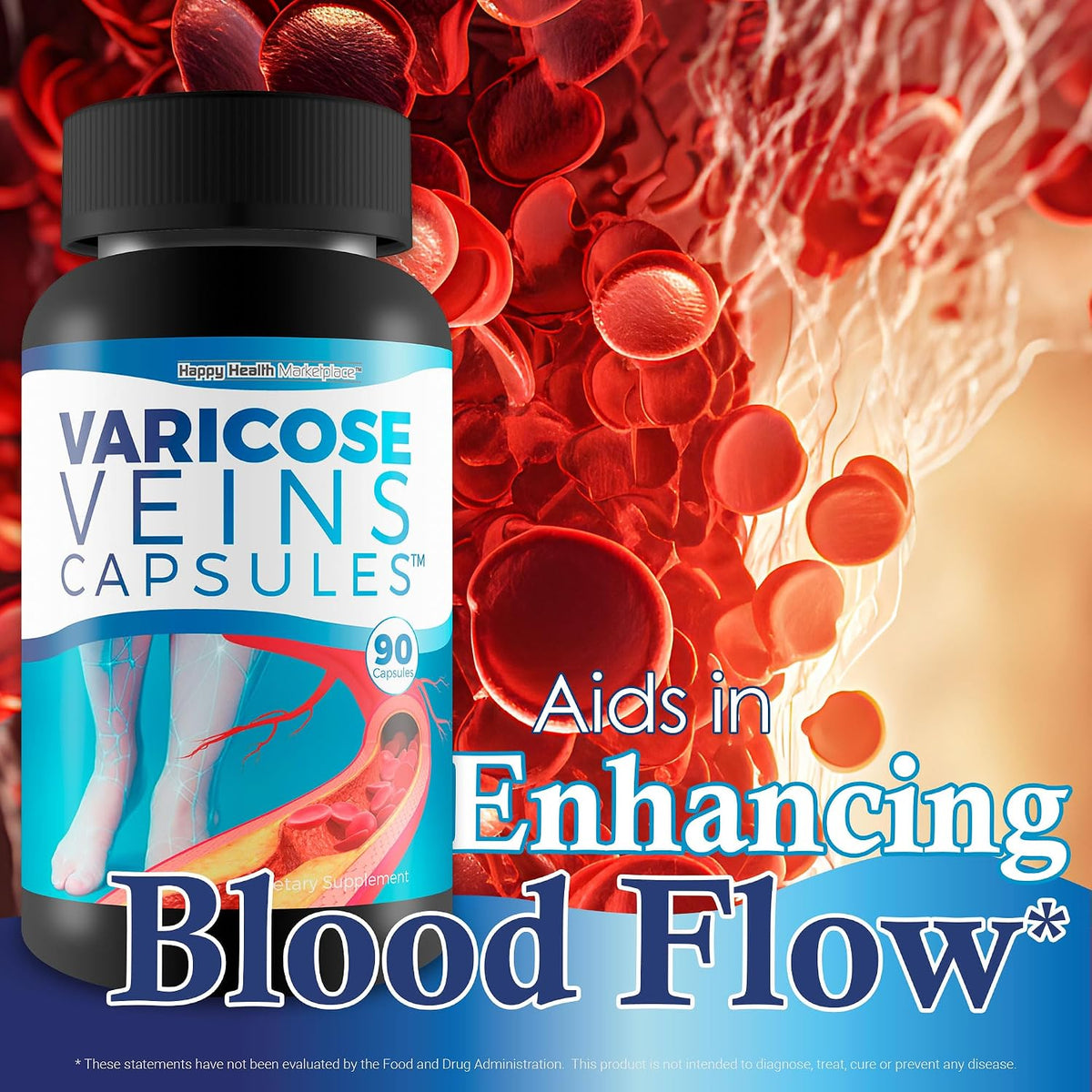 Varicose Vein Capsules – Herbal Supplement for Vein Health - görsel 5